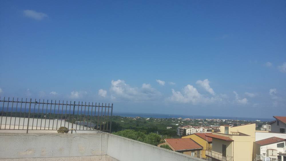 Vista panoramica su mare e città - Casa n vendita a Capo d'Orlando CD15VF