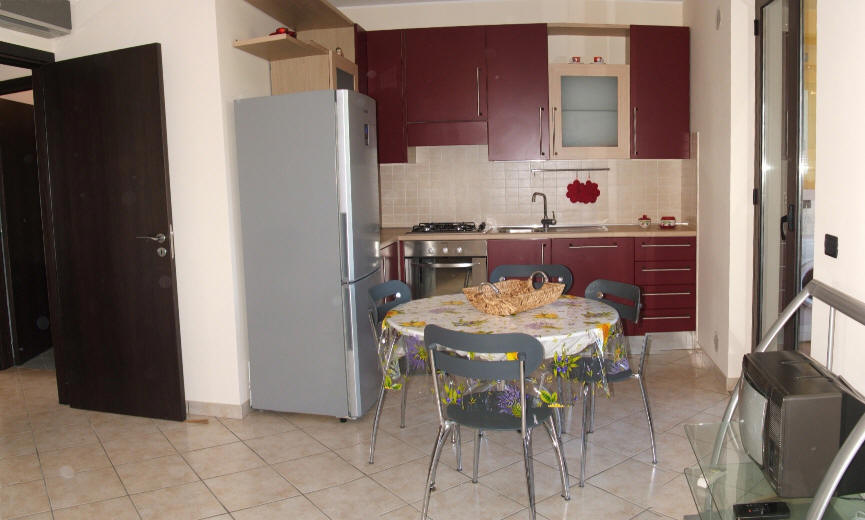 Soggiorno cucina - casa vacanza in vendita a Capo d'Orlando CD09VF