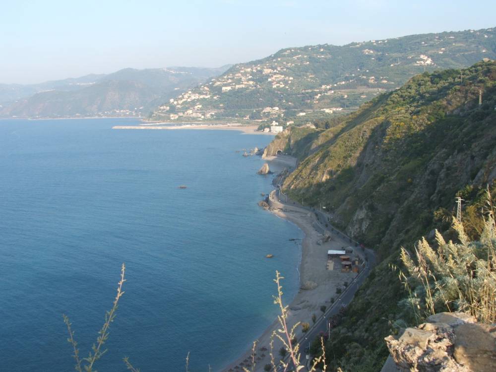 La zona di San Gregorio in una spettacolare veduta ripresa dal Monte