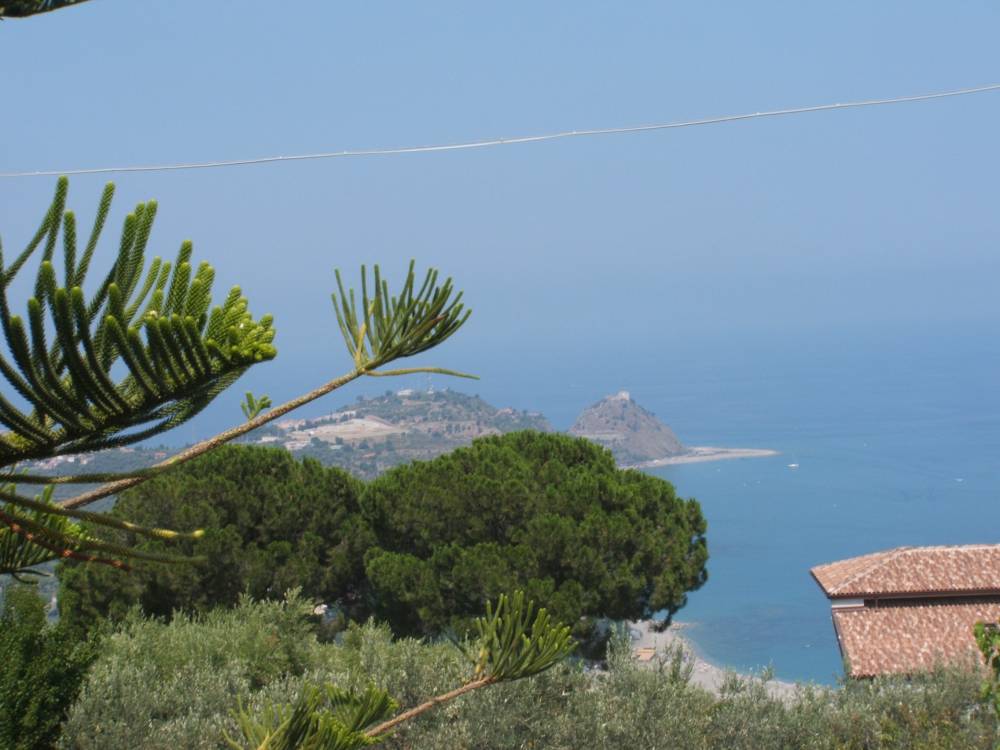 Vista panoramica dal balcone di casa