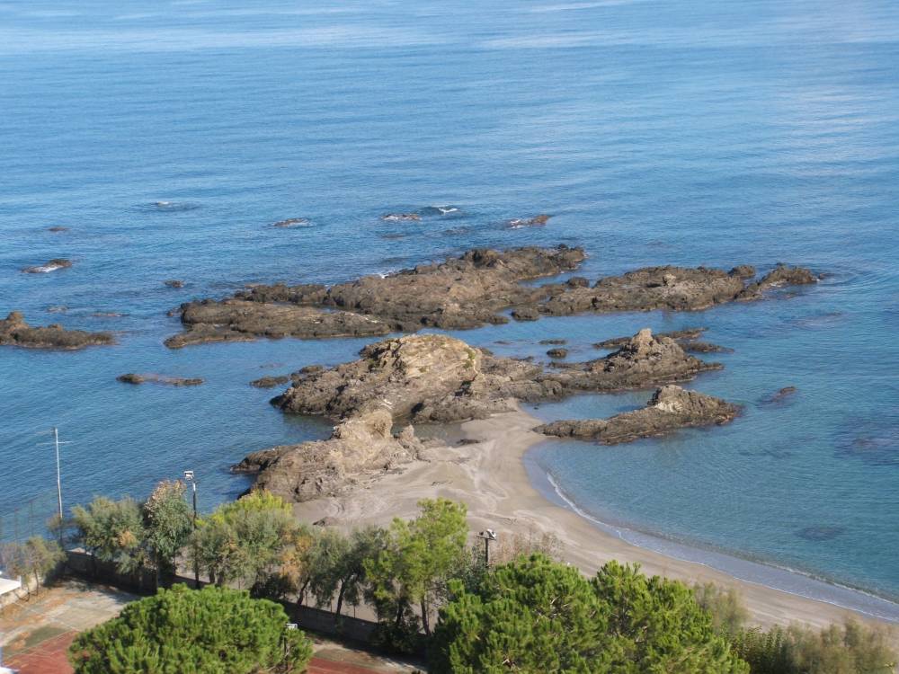 Tratto della spiaggia di "Testa di Monaco"