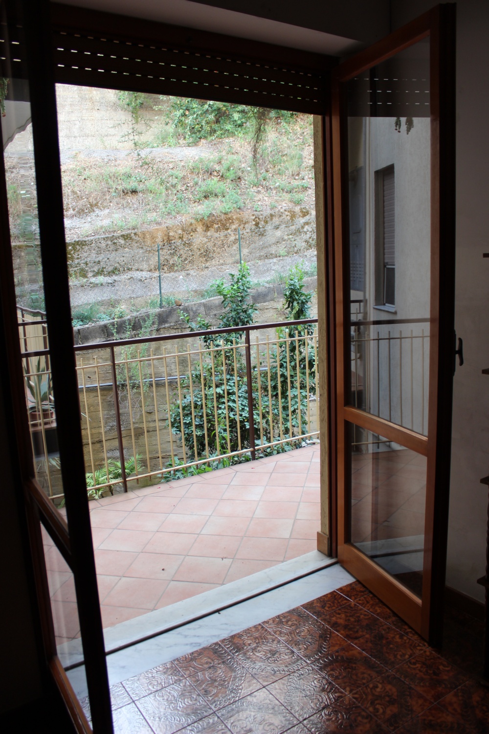 Balcone casa in vendita a Rocca di Capri Leone di fronte Irritec