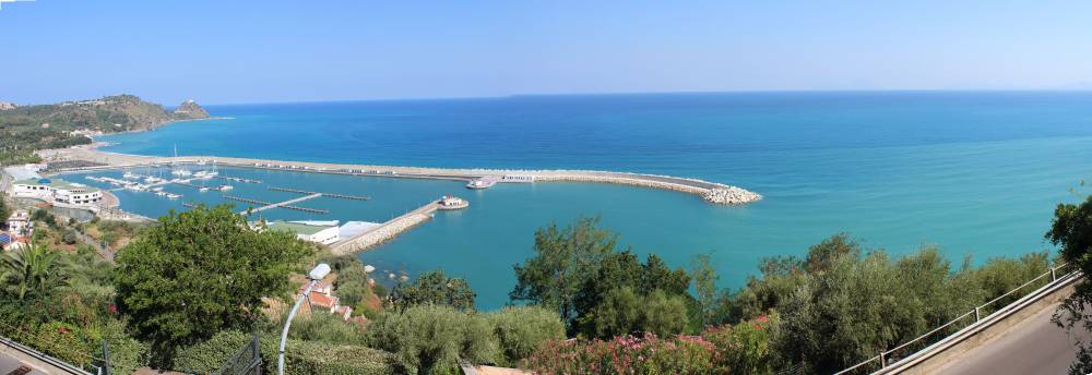 Veduta panoramica complessiva dal terrazzo di casa